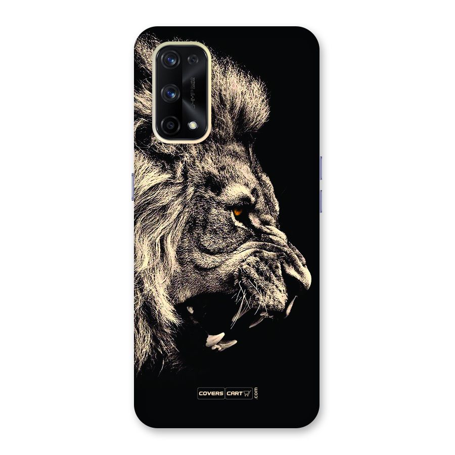 Roaring Lion Glass Back Case for Realme X7 Pro