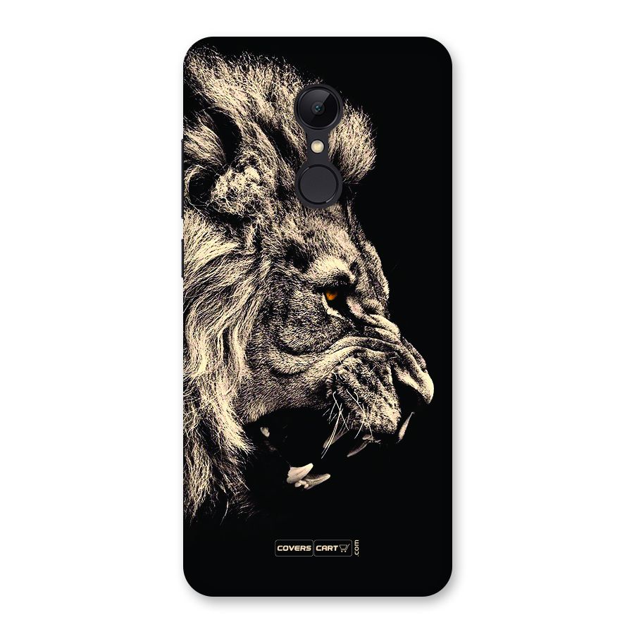 Roaring Lion Back Case for Redmi 5