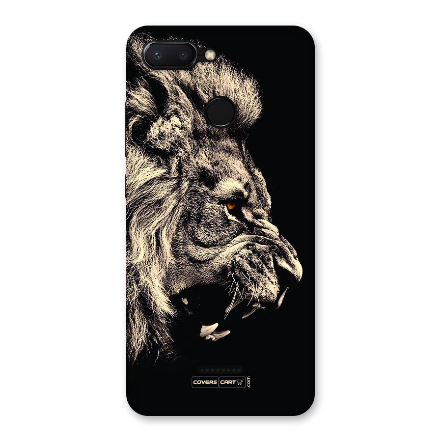 Roaring Lion Back Case for Redmi 6