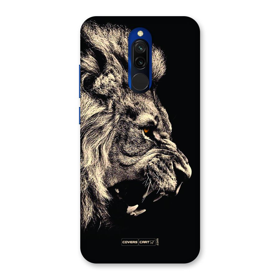 Roaring Lion Back Case for Redmi 8