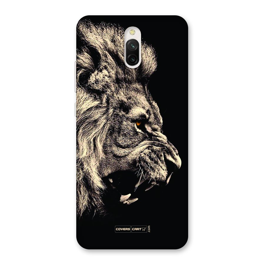 Roaring Lion Back Case for Redmi 8A Dual