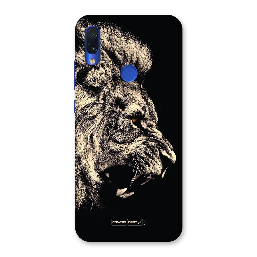 Roaring Lion Back Case for Redmi Note 7