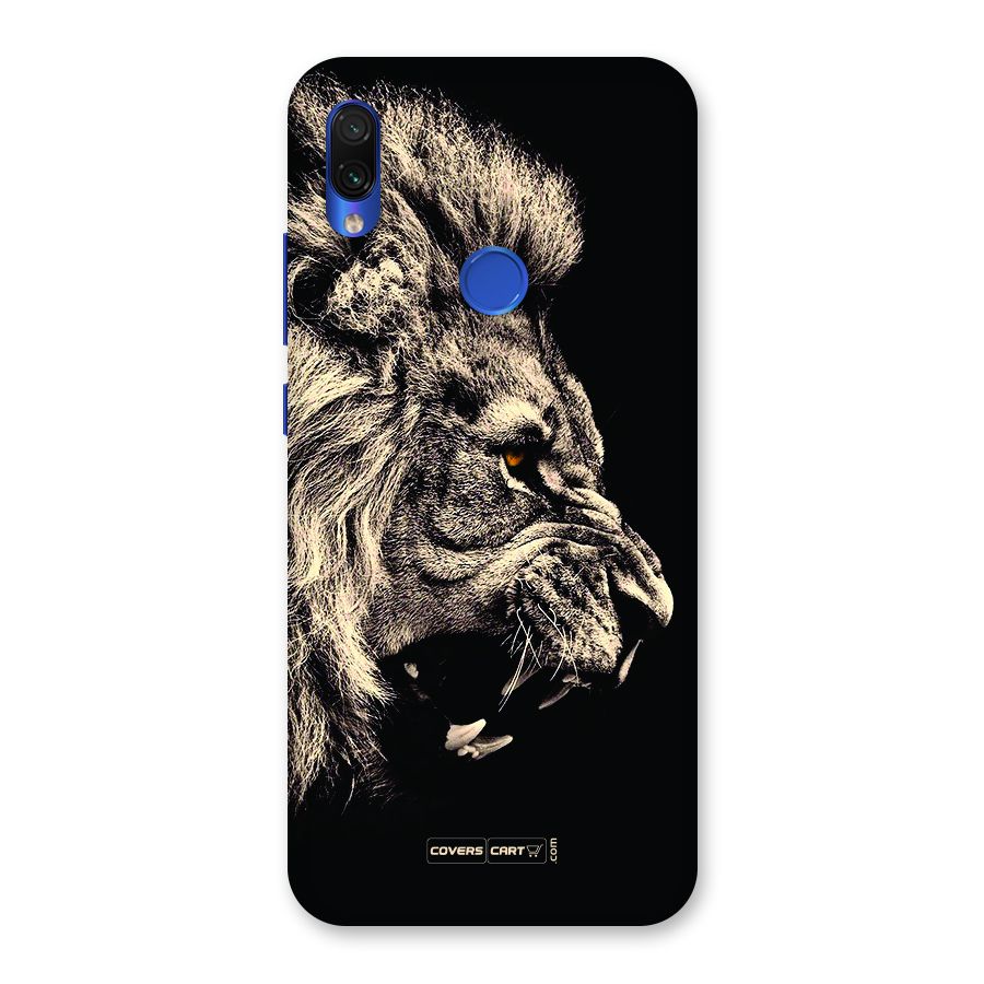 Roaring Lion Back Case for Redmi Note 7S