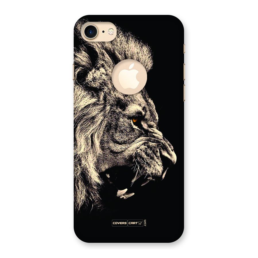 Roaring Lion Back Case for iPhone 7 Logo Cut