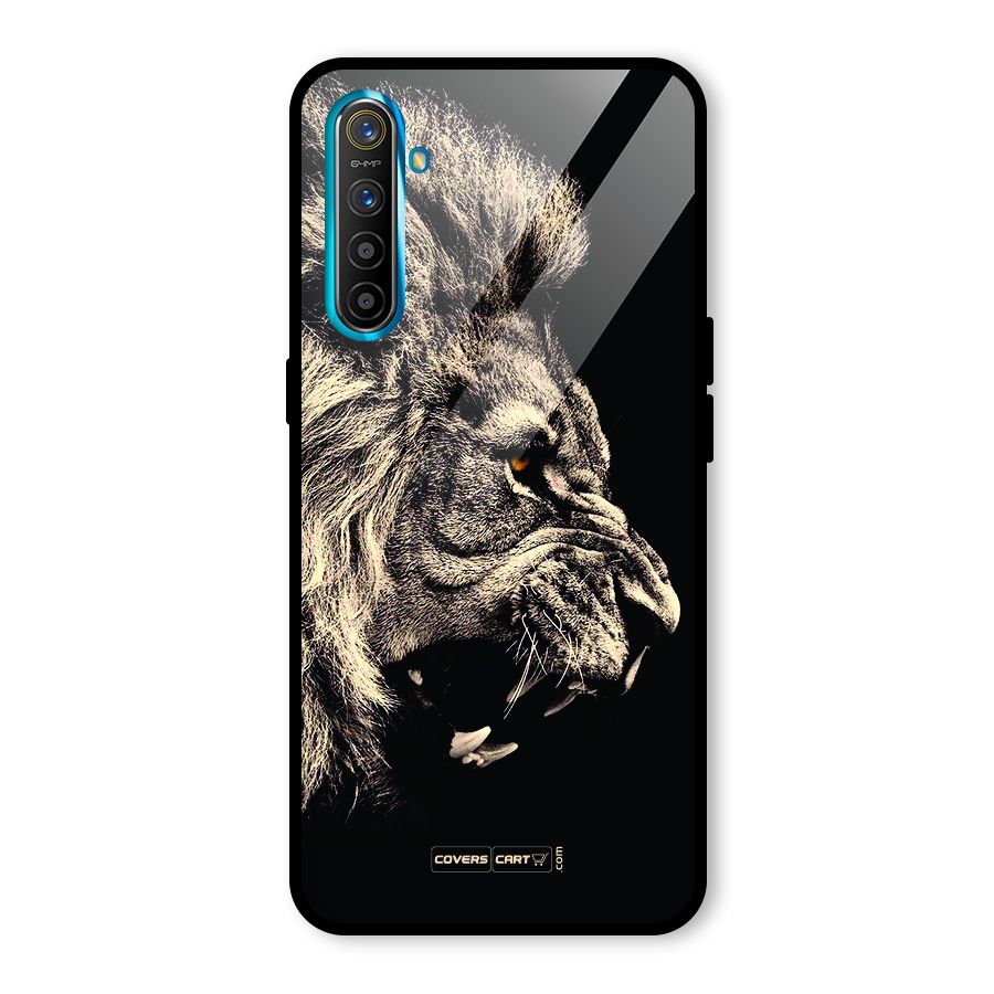Roaring Lion Glass Back Case for Realme XT