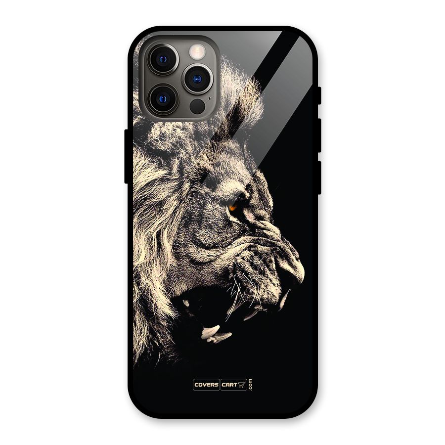 Roaring Lion Glass Back Case for iPhone 12 Pro