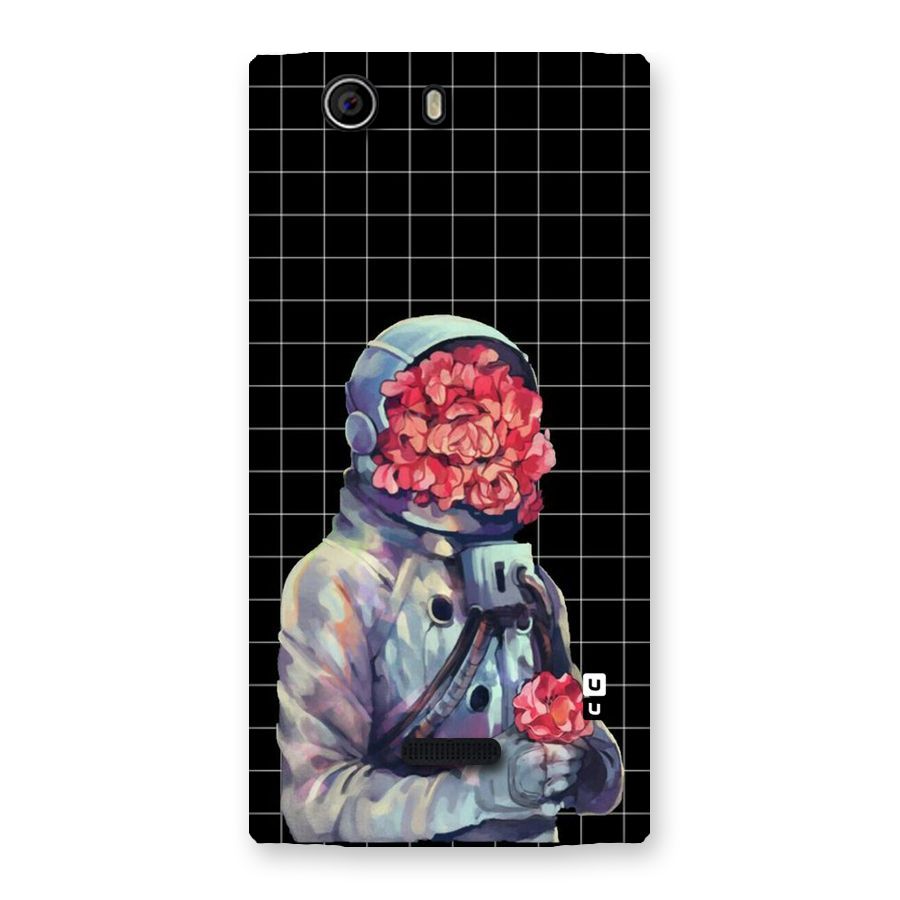 Robot Rose Back Case for Canvas Nitro 2 E311