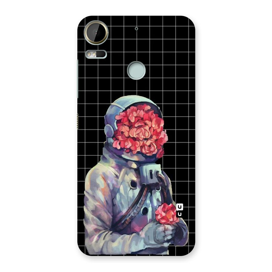 Robot Rose Back Case for Desire 10 Pro