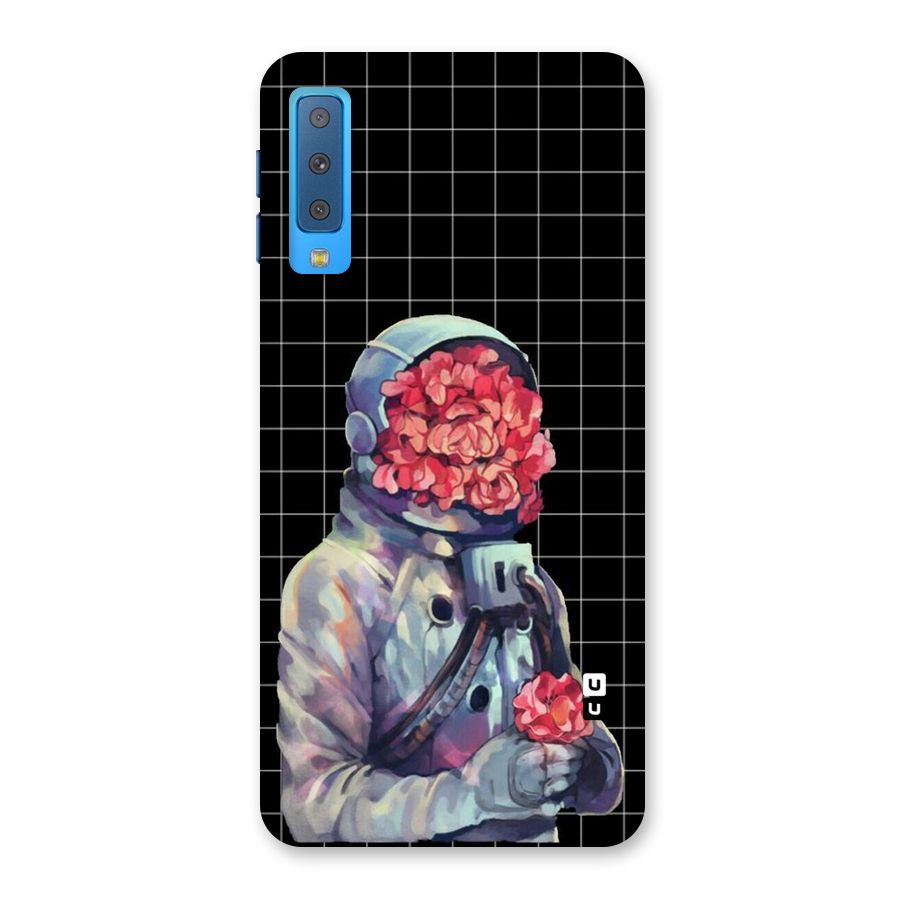 Robot Rose Back Case for Galaxy A7 (2018)