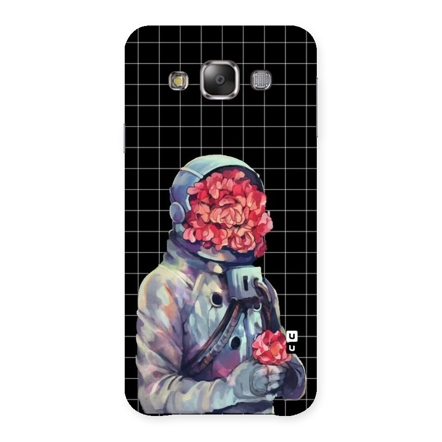 Robot Rose Back Case for Galaxy E7