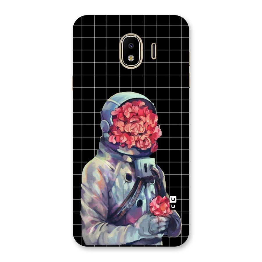 Robot Rose Back Case for Galaxy J4