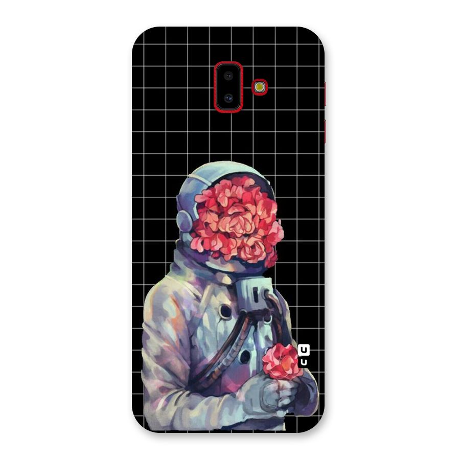 Robot Rose Back Case for Galaxy J6 Plus