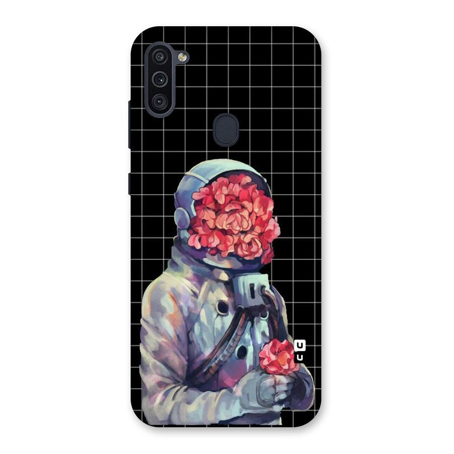 Robot Rose Back Case for Galaxy M11
