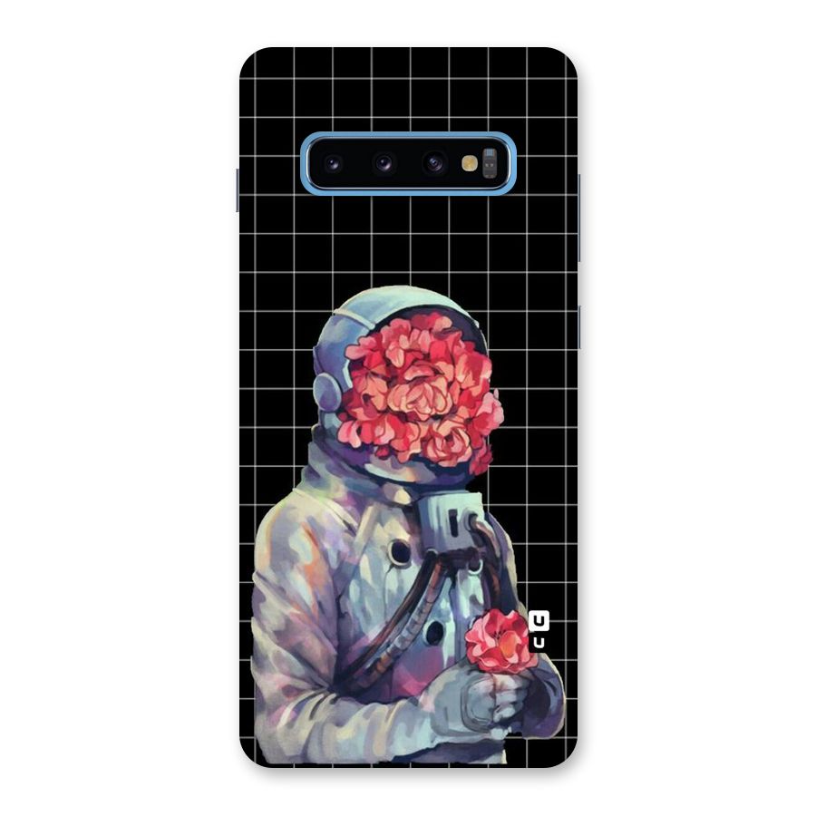 Robot Rose Back Case for Galaxy S10 Plus