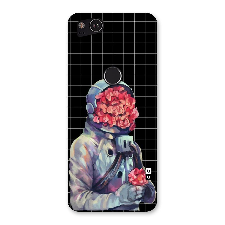 Robot Rose Back Case for Google Pixel 2