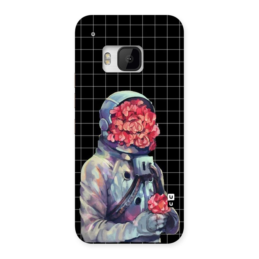 Robot Rose Back Case for HTC One M9