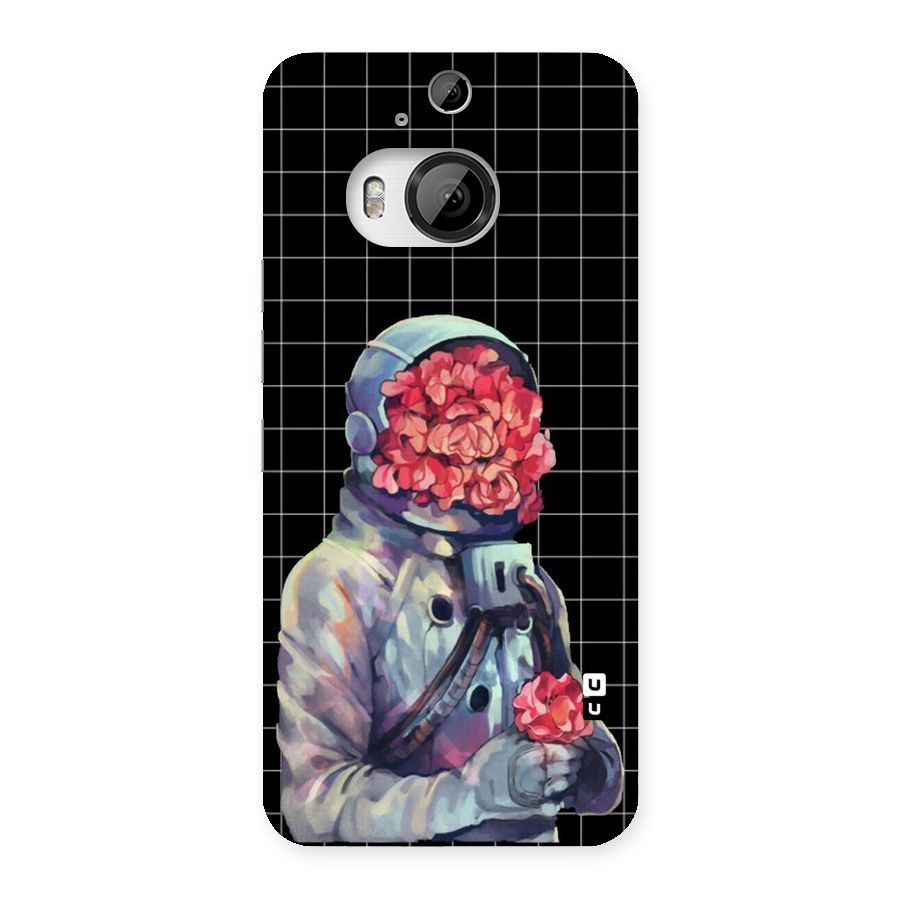 Robot Rose Back Case for HTC One M9 Plus