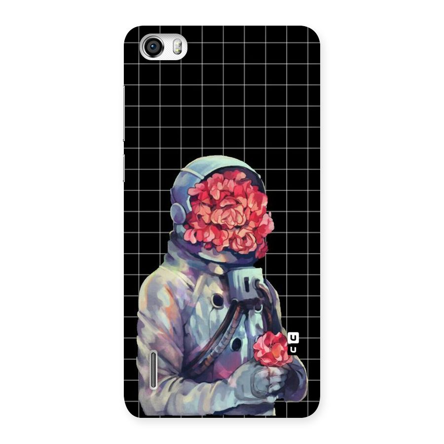 Robot Rose Back Case for Honor 6