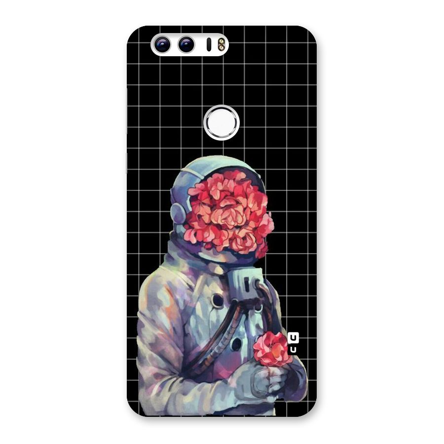 Robot Rose Back Case for Honor 8