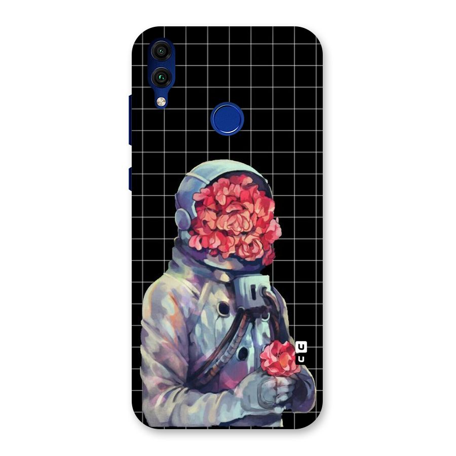 Robot Rose Back Case for Honor 8C