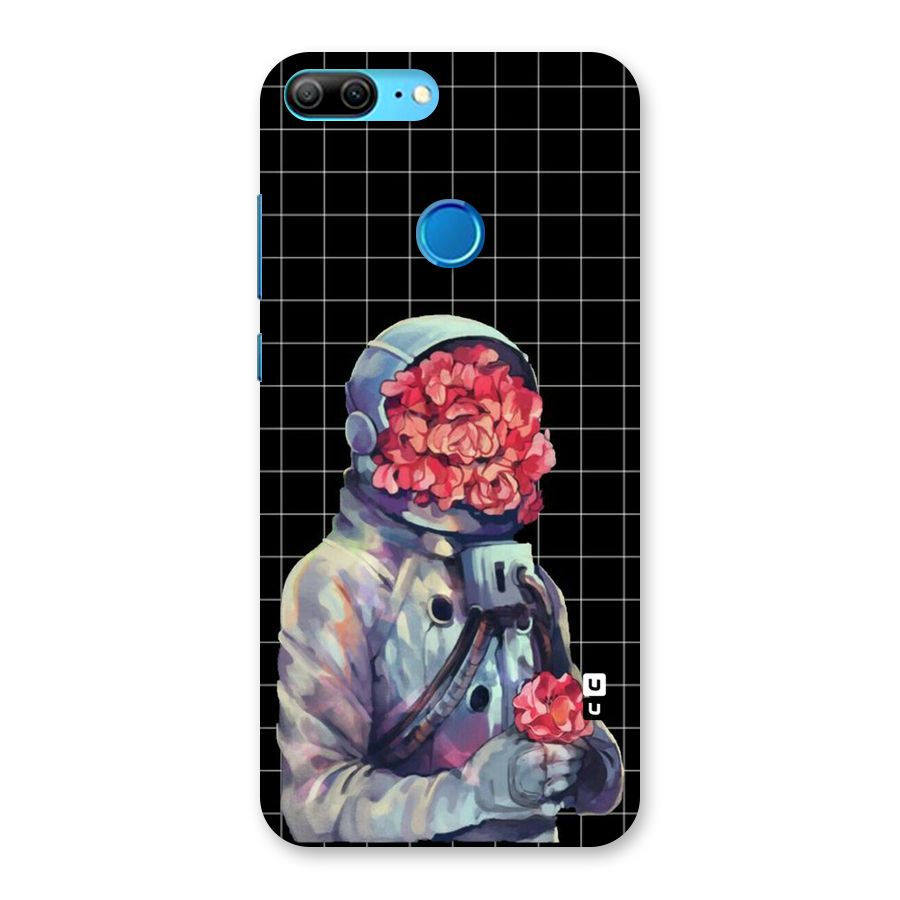 Robot Rose Back Case for Honor 9 Lite