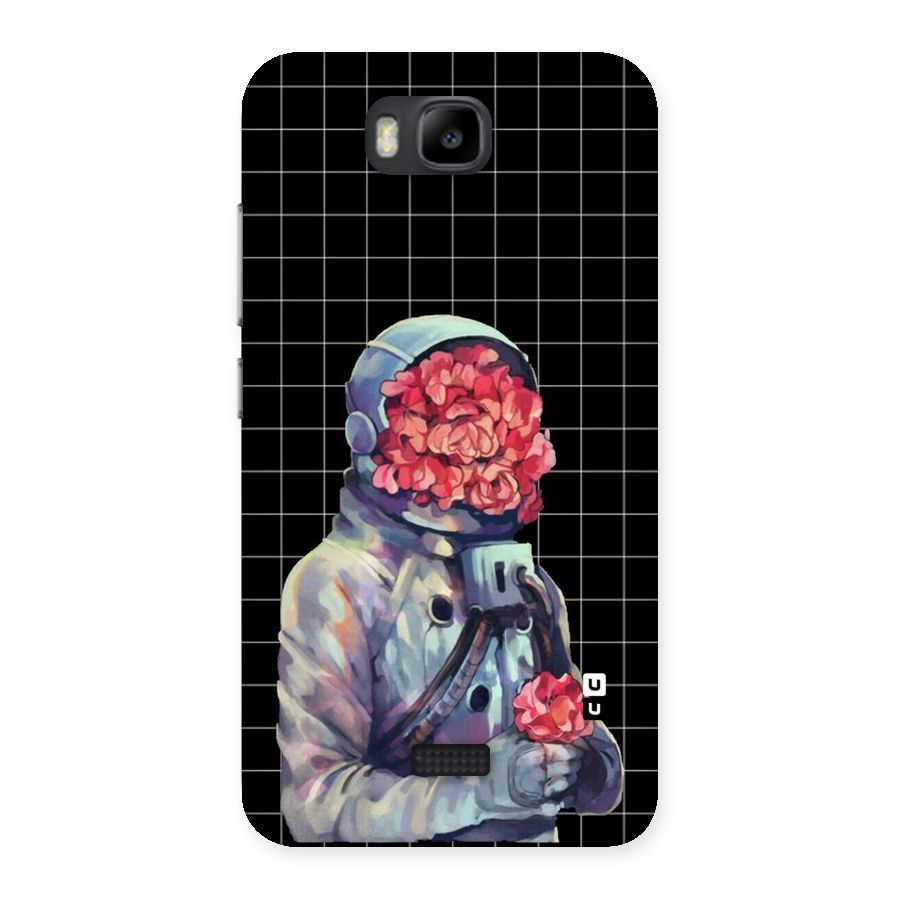 Robot Rose Back Case for Honor Bee