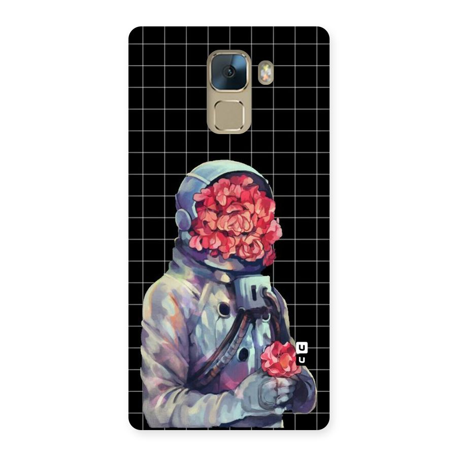 Robot Rose Back Case for Huawei Honor 7