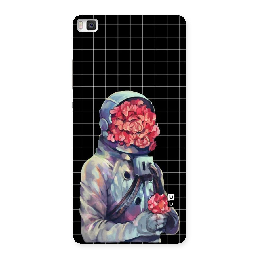 Robot Rose Back Case for Huawei P8