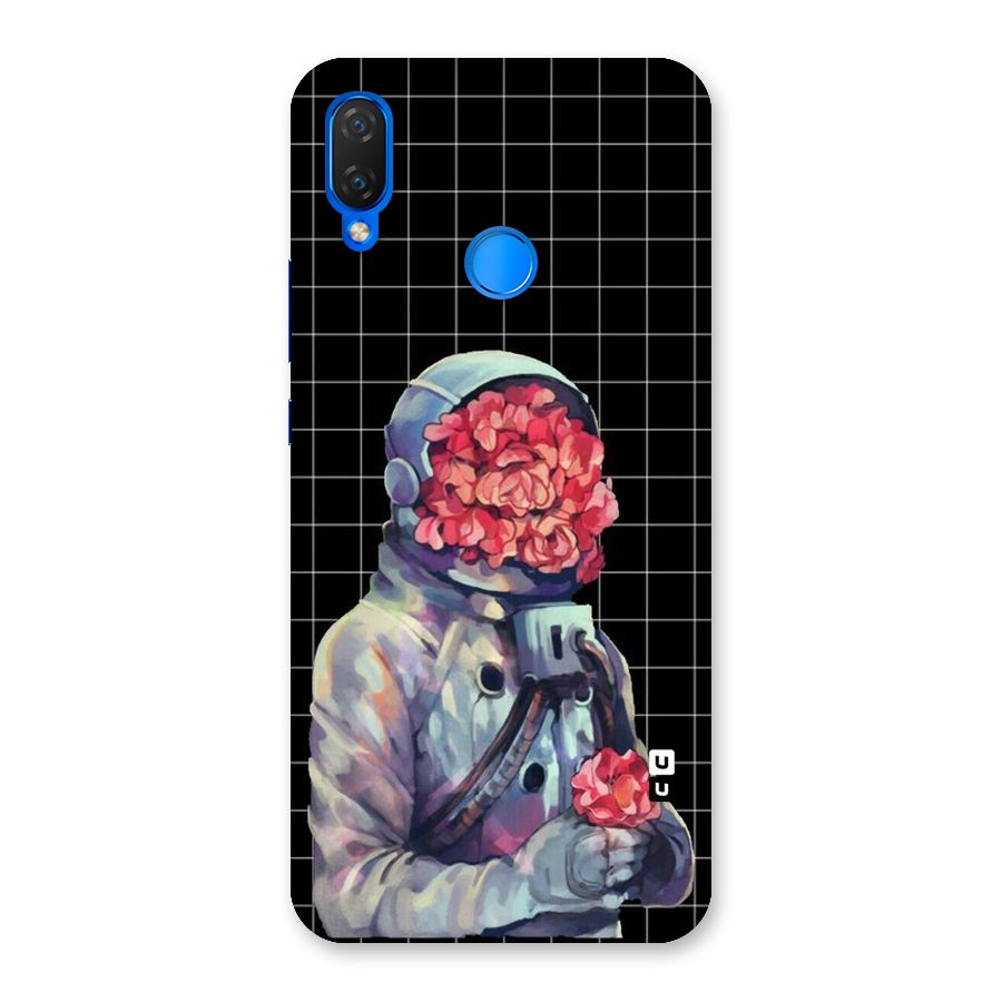 Robot Rose Back Case for Huawei P Smart+