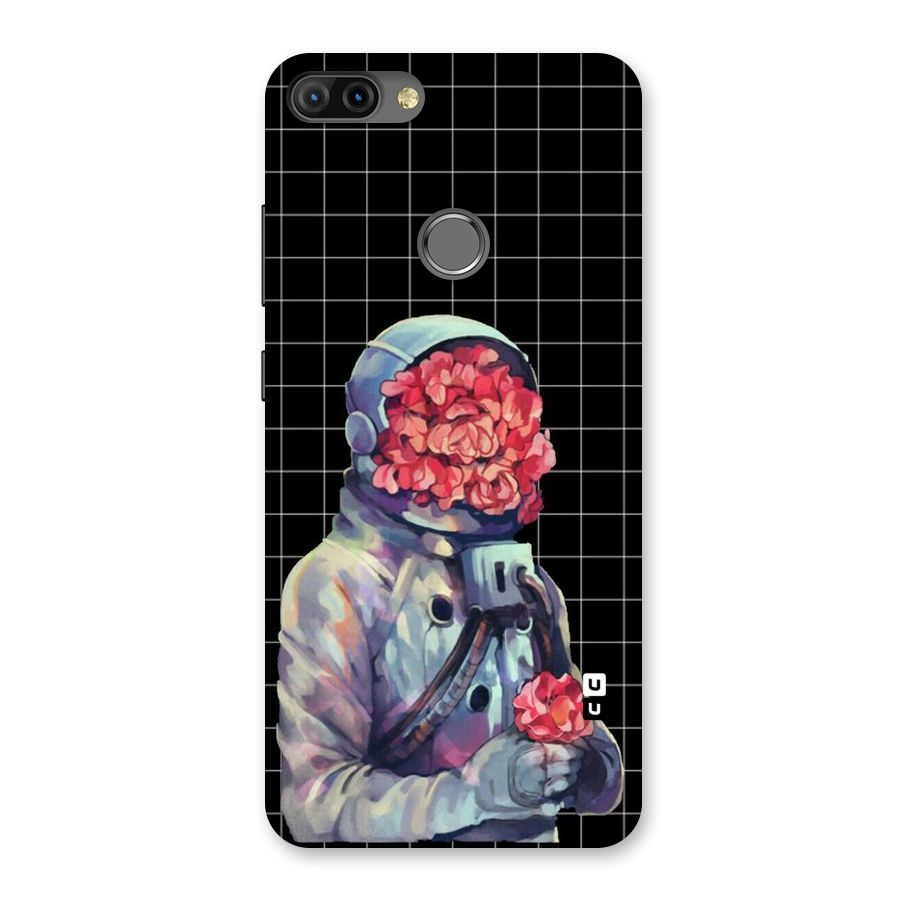Robot Rose Back Case for Infinix Hot 6 Pro