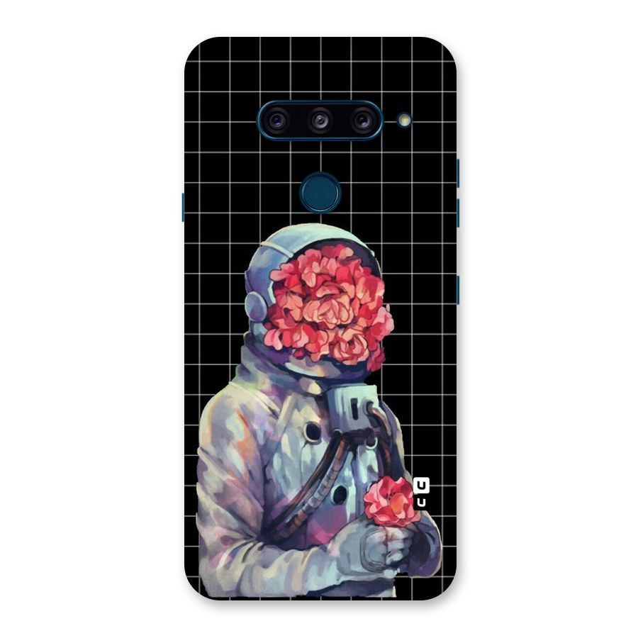 Robot Rose Back Case for LG  V40 ThinQ