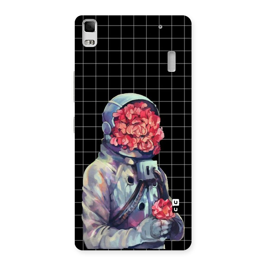 Robot Rose Back Case for Lenovo K3 Note