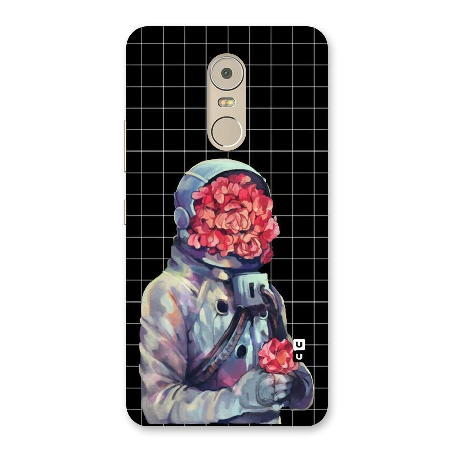 Robot Rose Back Case for Lenovo K6 Note