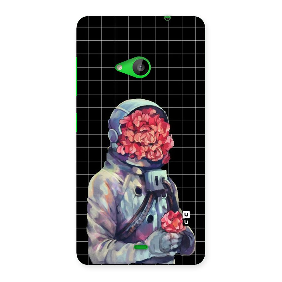 Robot Rose Back Case for Lumia 535