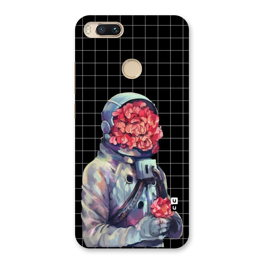 Robot Rose Back Case for Mi A1