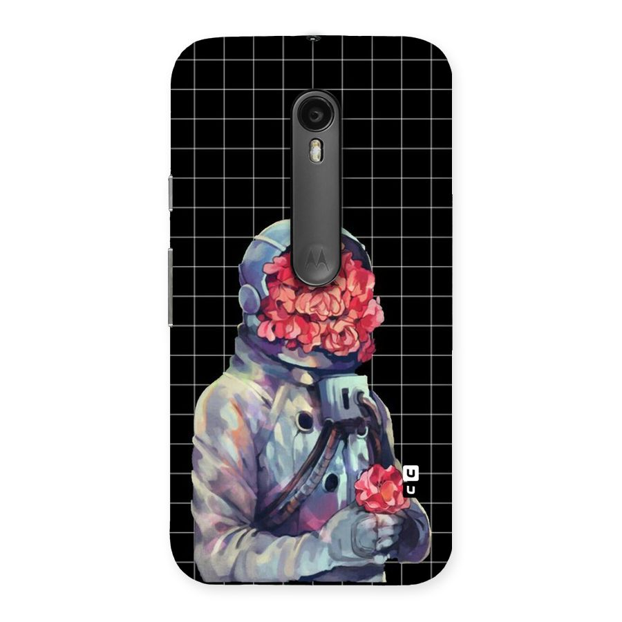 Robot Rose Back Case for Moto G Turbo