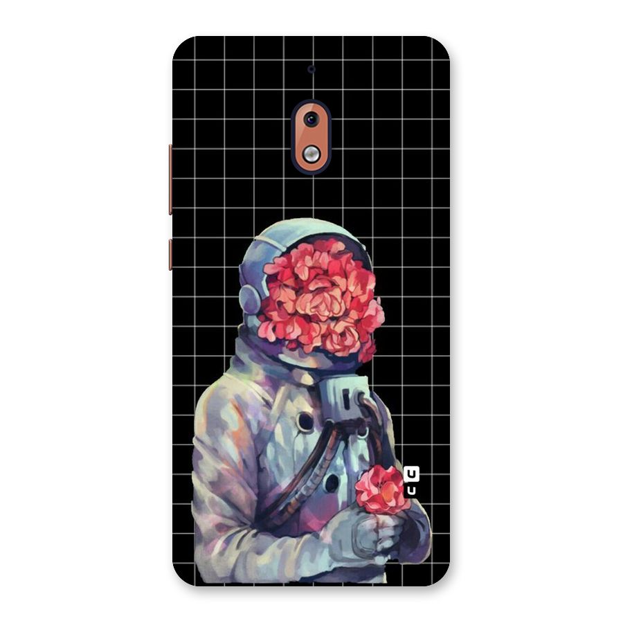 Robot Rose Back Case for Nokia 2.1