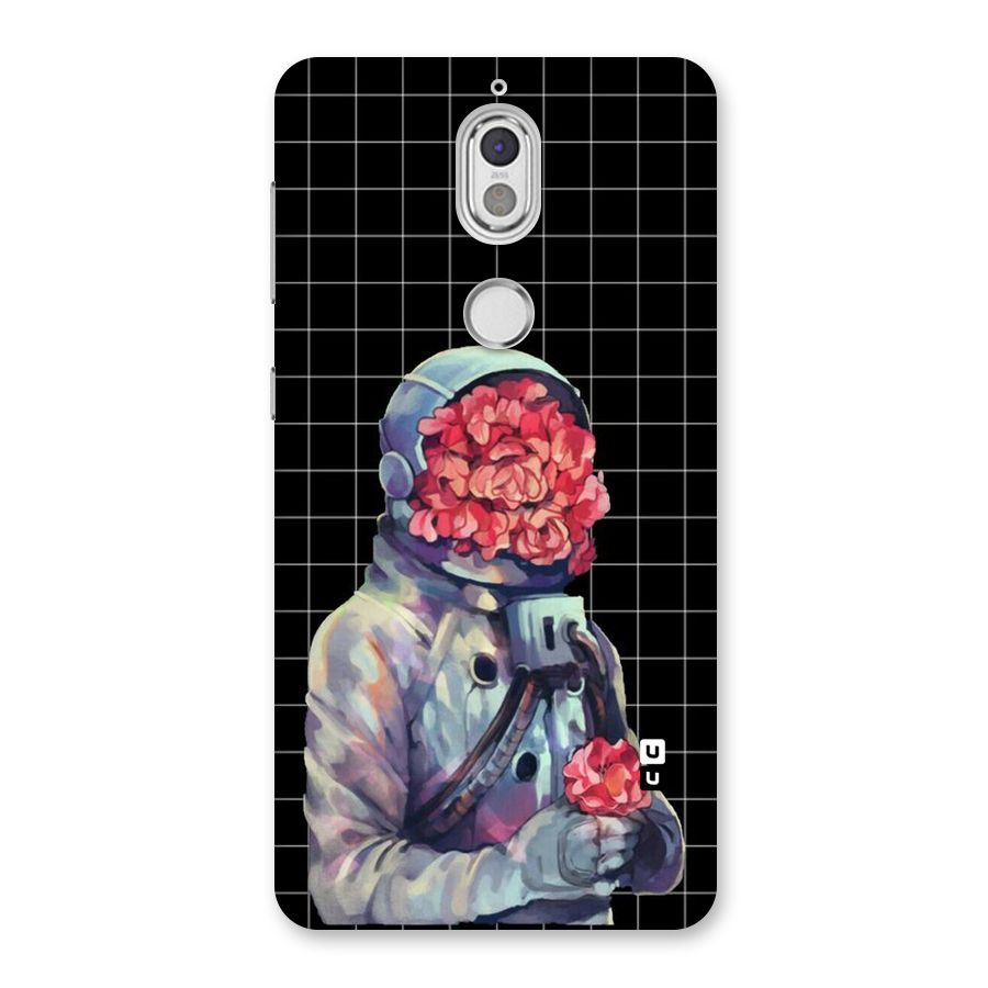 Robot Rose Back Case for Nokia 7