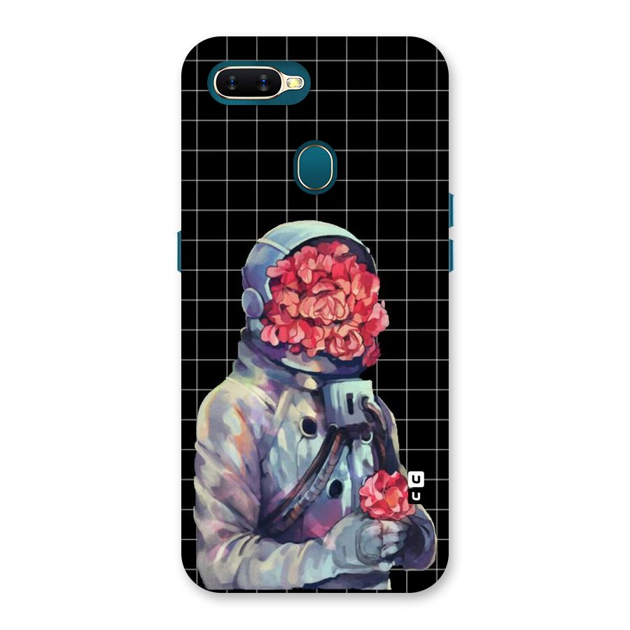 Robot Rose Back Case for Oppo A11k