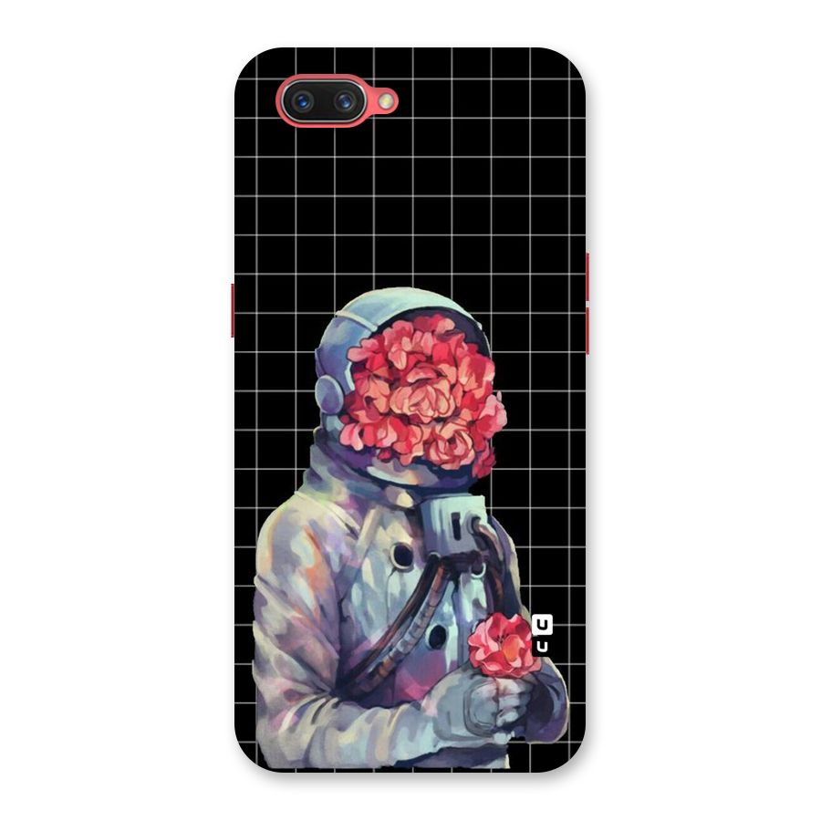 Robot Rose Back Case for Oppo A3s