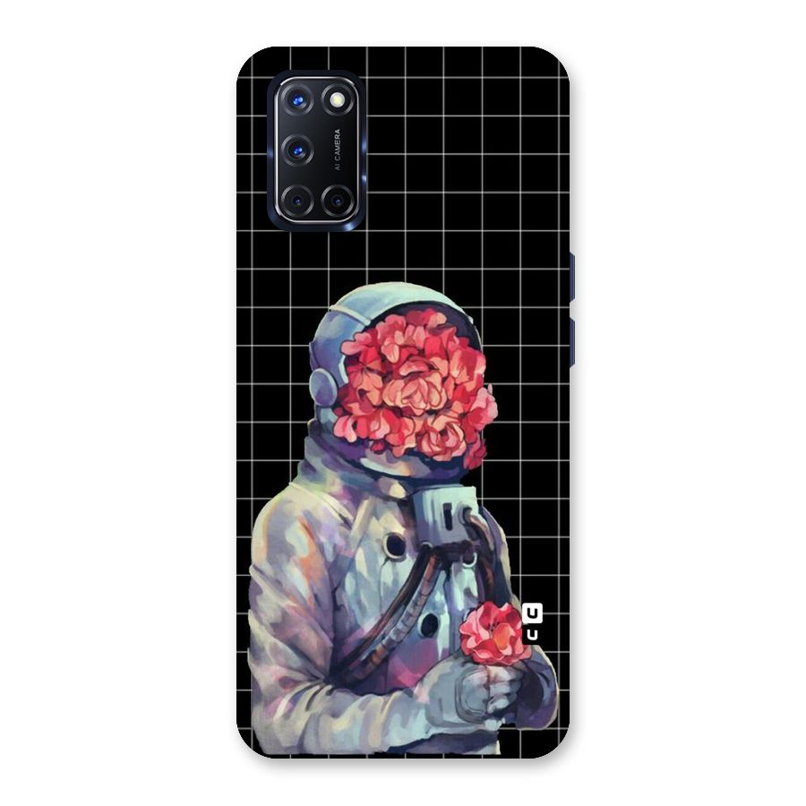 Robot Rose Back Case for Oppo A52
