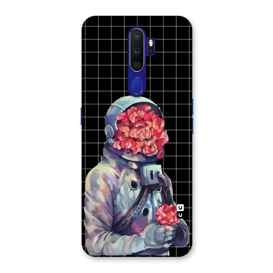 Robot Rose Back Case for Oppo A9 (2020)