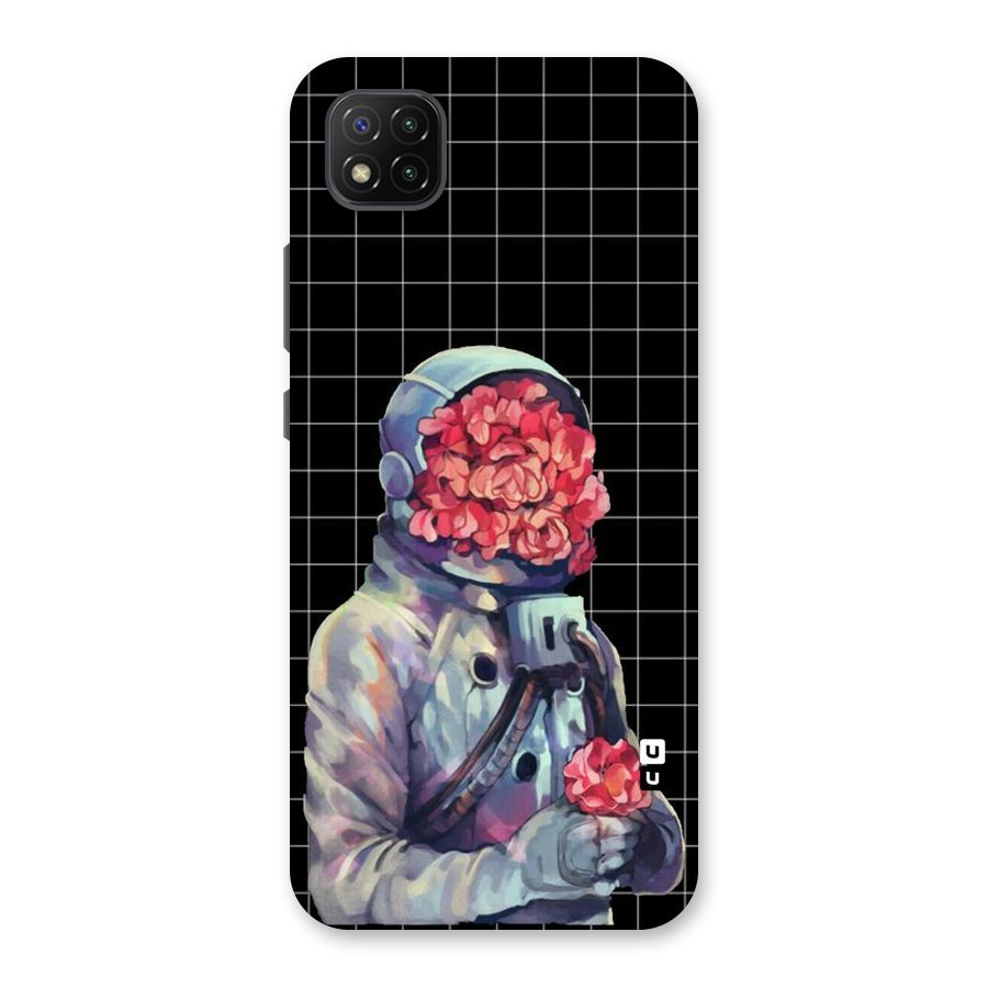 Robot Rose Back Case for Poco C3