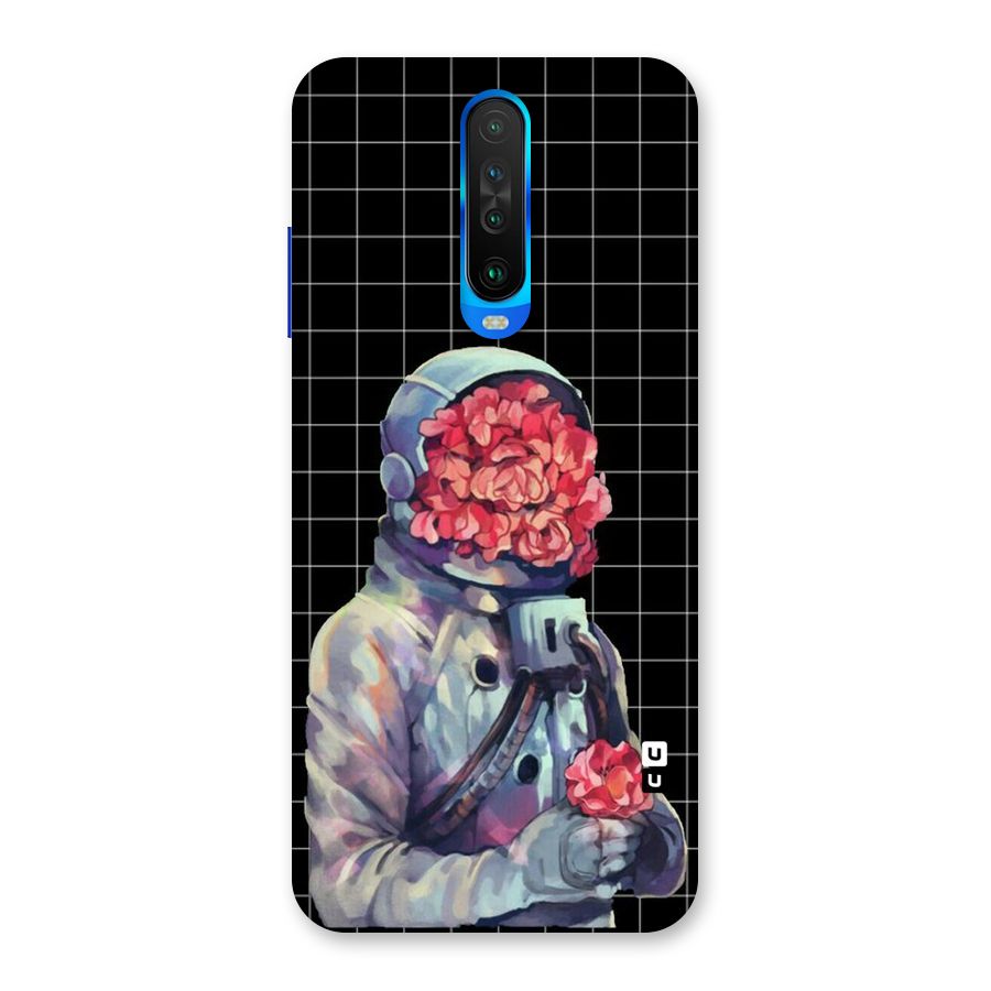 Robot Rose Back Case for Poco X2