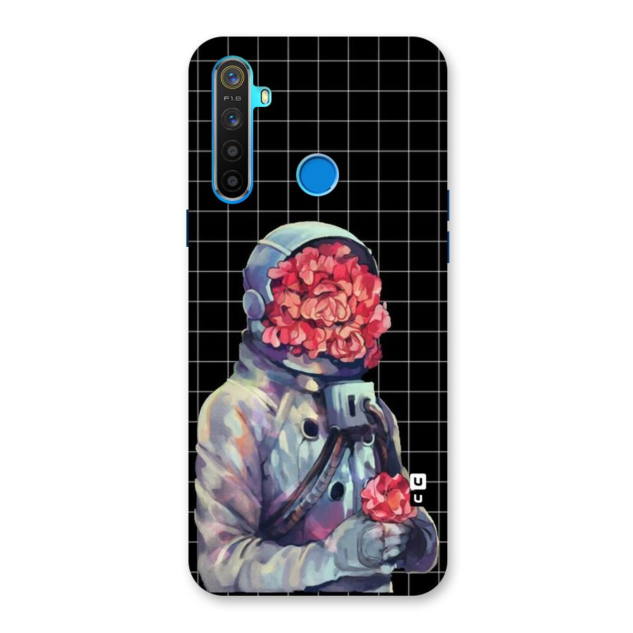 Robot Rose Back Case for Realme 5s