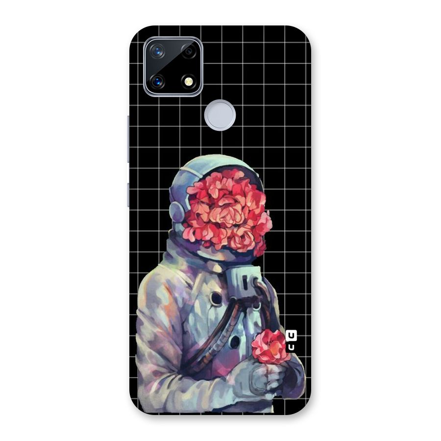 Robot Rose Back Case for Realme Narzo 20