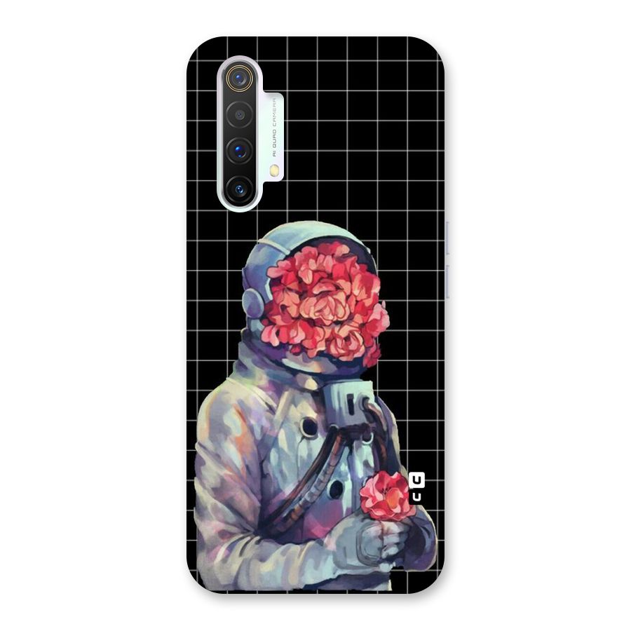 Robot Rose Back Case for Realme X3
