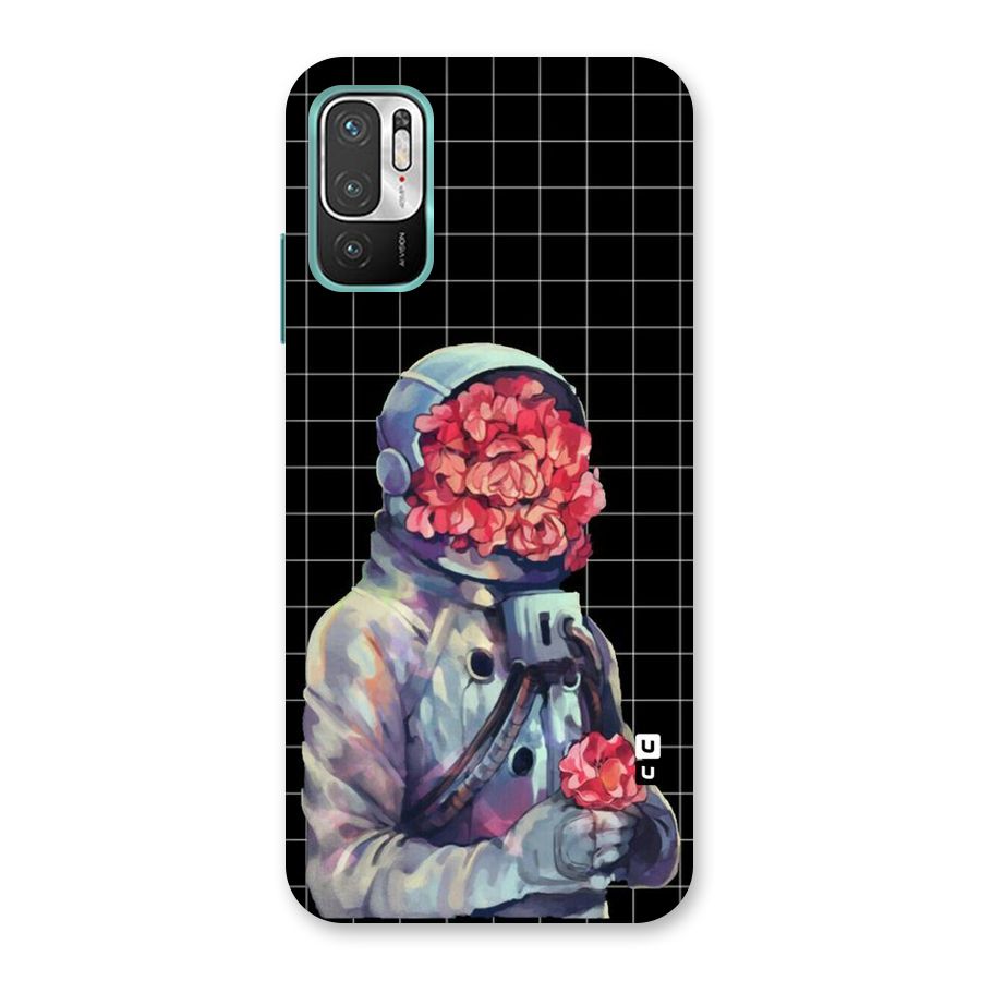 Robot Rose Back Case for Redmi Note 10T 5G