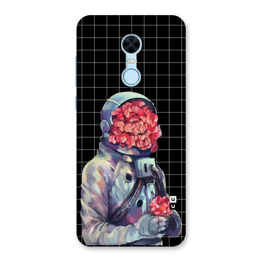 Robot Rose Back Case for Redmi Note 5