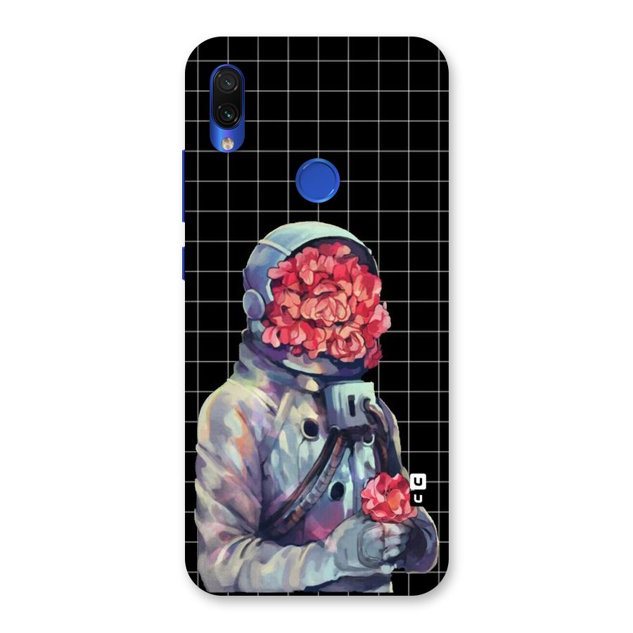 Robot Rose Back Case for Redmi Note 7S